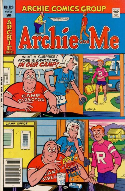 Archie and Me "THE PRONE POSITION" |  Issue#123 | Year:1980 | Series:  | Pub: Archie Comic Publications |