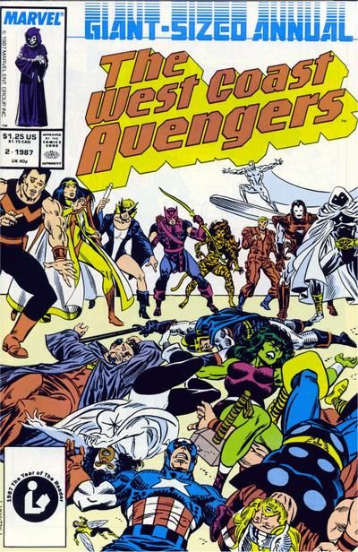 The West Coast Avengers, Vol. 2 Annual Death and Texas! |  Issue#2A | Year:1987 | Series:  | Pub: Marvel Comics |