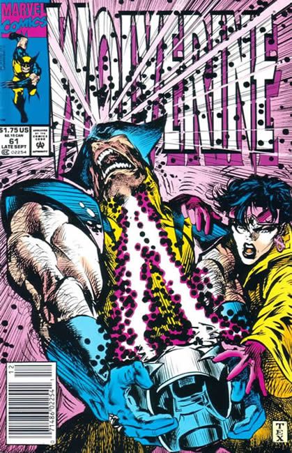Wolverine, Vol. 2 Nightmare Quest! |  Issue#61B | Year:1992 | Series: Wolverine | Pub: Marvel Comics | Newsstand Edition