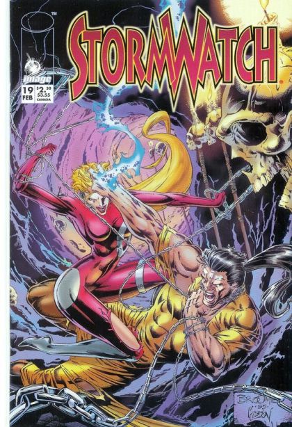 Stormwatch, Vol. 1 Loose Cannon, Part 3 |  Issue#19A | Year:1995 | Series: Stormwatch | Pub: Image Comics | Direct Edition