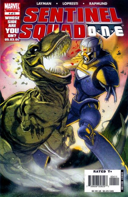 Sentinel Squad O*N*E Decimation - A Prehistoric of Violence |  Issue#4 | Year:2006 | Series:  | Pub: Marvel Comics |
