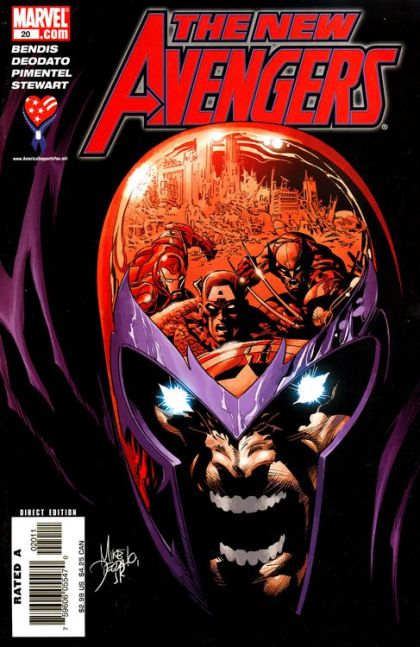 New Avengers, Vol. 1 The Collective, Part Four |  Issue#20A | Year:2006 | Series:  | Pub: Marvel Comics | Mike Deodato Jr. Regular