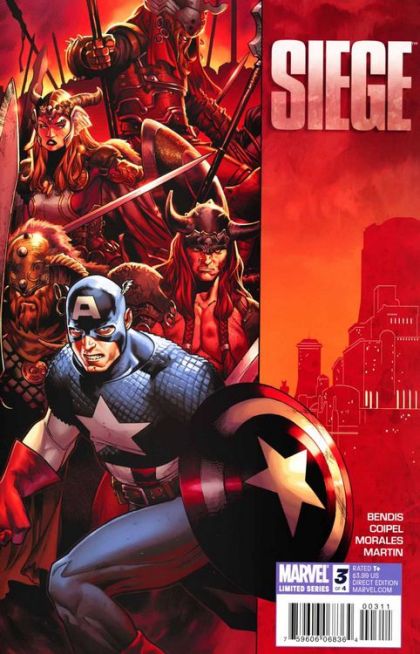 Siege, Vol. 1 Siege - The Siege of Asgard, Intercepted |  Issue#3A | Year:2010 | Series: Siege | Pub: Marvel Comics | Olivier Coipel Regular Cover