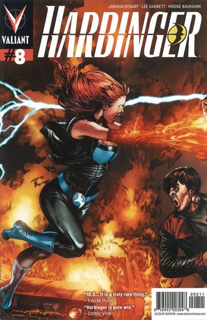 The Harbinger, Vol. 2 Renegades, Part 3 |  Issue#8A | Year:2013 | Series: Harbinger | Pub: Valiant Entertainment | Mico Suayan Interlocking Regular