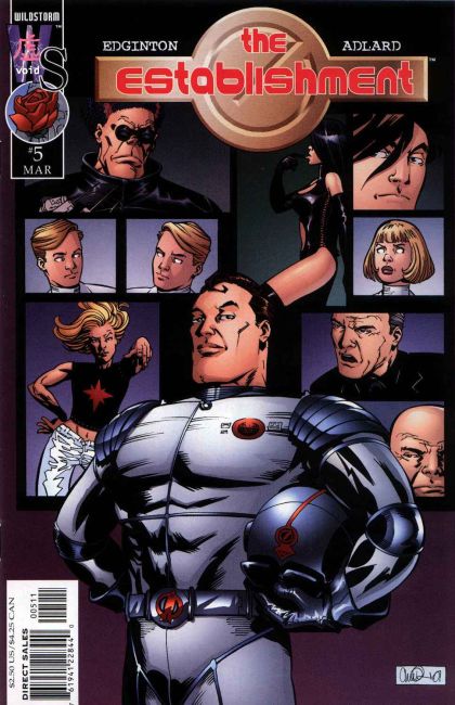 The Establishment The Man From Nowhere |  Issue#5 | Year:2002 | Series: The Establishment | Pub: DC Comics |