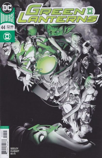 Green Lanterns Ghosts of the Past, Ghosts of the Past, Part One |  Issue#44B | Year:2018 | Series: Green Lantern | Pub: DC Comics | Brandon Peterson Variant