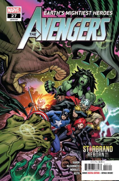 Avengers, Vol. 8  |  Issue#27A | Year:2019 | Series: Avengers | Pub: Marvel Comics | Regular Ed McGuinness Cover