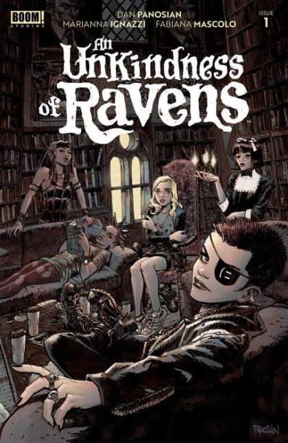 An Unkindness of Ravens  |  Issue#1A | Year:2020 | Series:  | Pub: Boom! Studios | Regular Dan Panosian Cover
