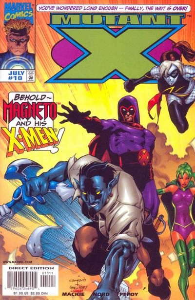 Mutant X The X-Men Cometh |  Issue#10A | Year:1999 | Series: X-Men | Pub: Marvel Comics | Direct Edition