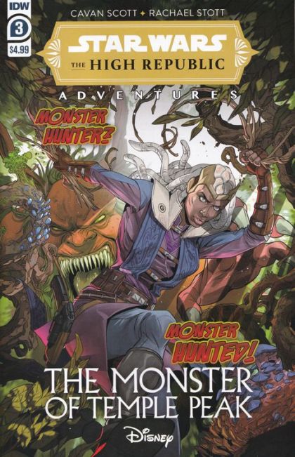 Star Wars: The High Republic - Adventures: The Monster of Temple Peak  |  Issue#3 | Year:2021 | Series: Star Wars - High Republic | Pub: IDW Publishing | Rachael Stott Regular