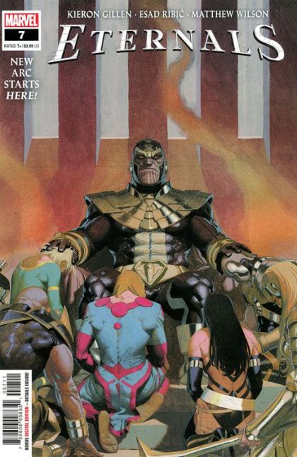 Eternals, Vol. 5 Hail Thanos, Part One |  Issue#7A | Year:2021 | Series:  | Pub: Marvel Comics | Esad Ribić regular