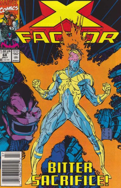 X-Factor, Vol. 1 Endgame, Part 4 |  Issue#68B | Year:1991 | Series: X-Factor | Pub: Marvel Comics | Newsstand Edition