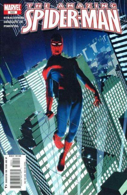 The Amazing Spider-Man, Vol. 2 Moving Targets |  Issue#522A | Year:2005 | Series: Spider-Man | Pub: Marvel Comics | Kaare Andrews Regular