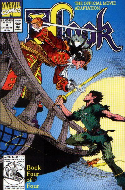Hook Part 4 |  Issue#4A | Year:1992 | Series:  | Pub: Marvel Comics | Direct Edition