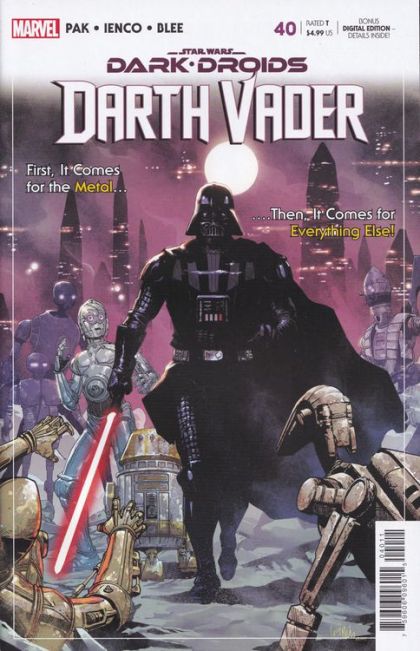 Star Wars: Darth Vader, Vol. 3 Dark Droids  |  Issue#40A | Year:2023 | Series: Star Wars | Pub: Marvel Comics | Leinil Francis Yu Regular