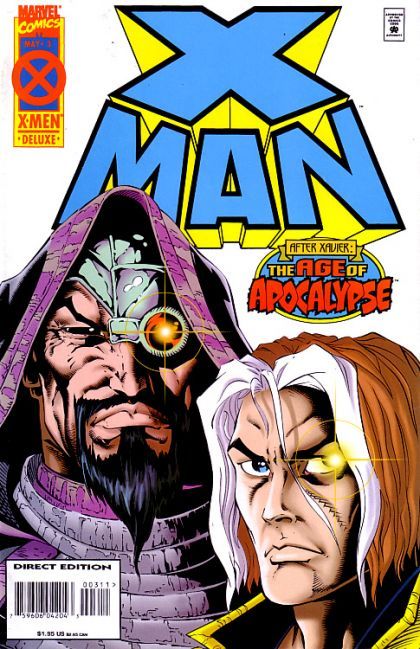 X-Man Age of Apocalypse - Turning Point |  Issue#3A | Year:1995 | Series: X-Men | Pub: Marvel Comics | Direct Edition