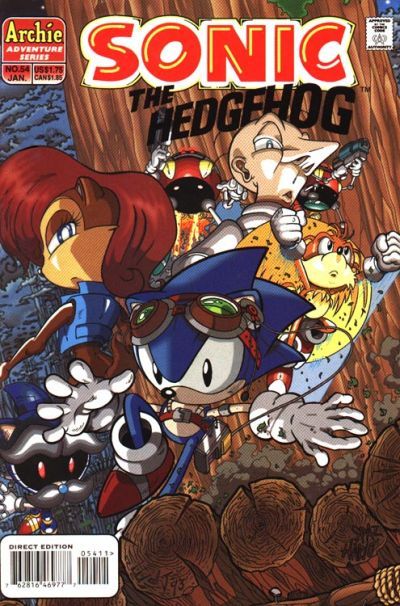 Sonic the Hedgehog, Vol. 2 Running To Standstill |  Issue#54A | Year:1998 | Series: Sonic The Hedgehog | Pub: Archie Comic Publications | Direct Edition