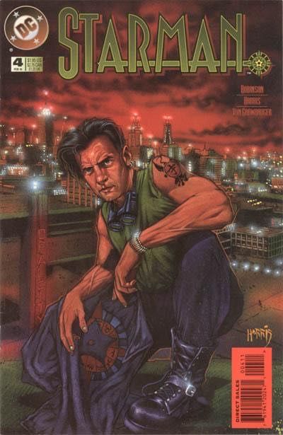 Starman, Vol. 2 Sins of the Father, A Day In The Opal |  Issue#4A | Year:1994 | Series: Starman | Pub: DC Comics | Direct Edition