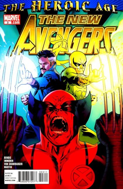 New Avengers, Vol. 2 The Heroic Age - Possession, Yeah, It's On! |  Issue#3A | Year:2010 | Series: Avengers | Pub: Marvel Comics | Stuart Immonen Regular Cover