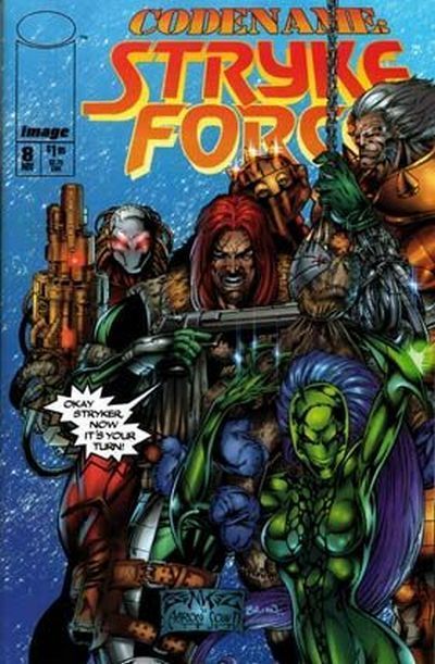 Codename: Stryke Force  |  Issue#8A | Year:1994 | Series: Codename: Stryke Force | Pub: Image Comics | Direct Edition