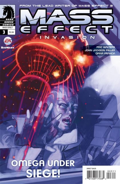 Mass Effect: Invasion  |  Issue#3A | Year:2011 | Series:  | Pub: Dark Horse Comics | Carnevale Cover