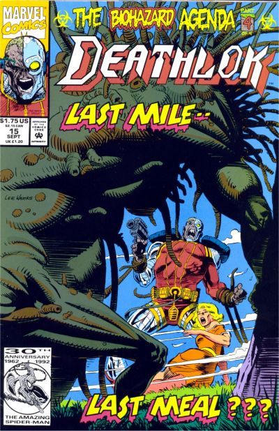 Deathlok, Vol. 2 The Biohazard Agenda, Part 4: Till Deathlok Do Us Part |  Issue#15A | Year:1992 | Series: Deathlok | Pub: Marvel Comics | Direct Edition