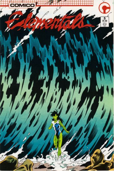 Elementals, Vol. 1 The Natural Order, Chapter Five: Riders on the Storm |  Issue#5 | Year:1985 | Series: Elementals | Pub: Comico |