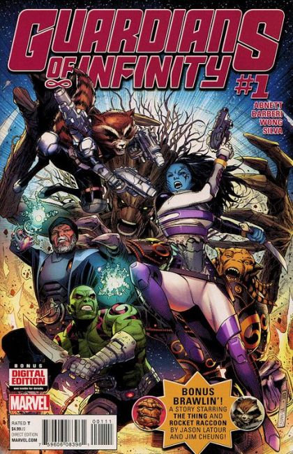 Guardians of Infinity Millennium, Part One / To Be the Man... |  Issue#1A | Year:2015 | Series: Guardians of the Galaxy | Pub: Marvel Comics | Jim Cheung Regular Cover