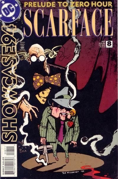 Showcase '94 Zero Hour - The Secret Origin of Scarface, The Gallows Doll / Brujas y Gatos / Sum: Zero |  Issue#8A | Year:1994 | Series: Showcase | Pub: DC Comics | Direct Edition