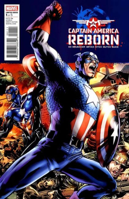 Captain America: Reborn  |  Issue#1A | Year:2009 | Series: Captain America | Pub: Marvel Comics | Bryan Hitch Regular Cover