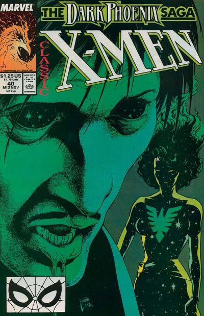 X-Men Classic The Dark Phoenix Saga, Too Late, the Heroes! / Fundamental Imbalance |  Issue#40A | Year:1989 | Series: X-Men | Pub: Marvel Comics | Direct Edition