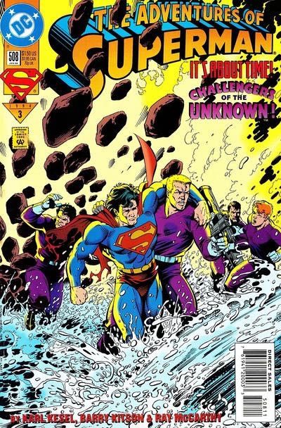 The Adventures of Superman The Future is Now |  Issue#508A | Year:1993 | Series: Superman | Pub: DC Comics |