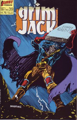 Grimjack The Return Of John Gaunt / Munden's Bar: In Charge |  Issue#39 | Year:1987 | Series: Grimjack | Pub: First Comics |