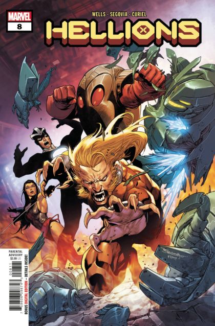 Hellions The Grinning Neonate |  Issue#8A | Year:2021 | Series:  | Pub: Marvel Comics | Stephen Segovia