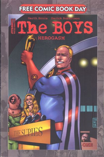 Free Comic Book Day 2021 (The Boys Herogasm) One: Babylon |  Issue#1 | Year:2021 | Series:  | Pub: Dynamite Entertainment | Free Comic Book Day 2021 Edition
