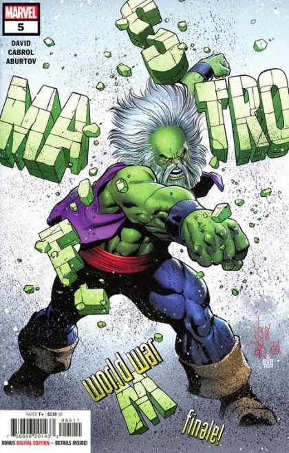 Maestro: World War M Fade to Black |  Issue#5A | Year:2022 | Series:  | Pub: Marvel Comics | Regular Carlos Pacheco Cover