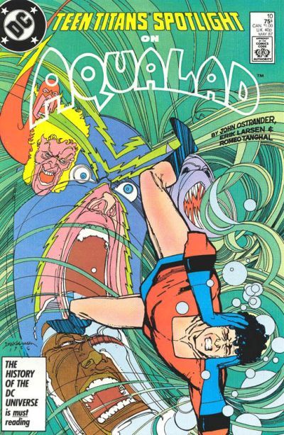 Teen Titans Spotlight Scar Tissue |  Issue#10A | Year:1987 | Series: Teen Titans | Pub: DC Comics | Direct Edition