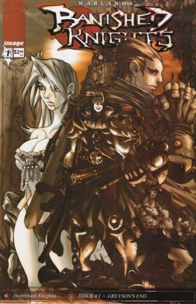 Warlands: Banished Knights Greyson's End |  Issue#1B | Year:2001 | Series:  | Pub: Image Comics |
