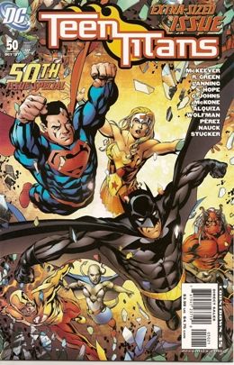 Teen Titans, Vol. 3 Passage |  Issue#50B | Year:2007 | Series: Teen Titans | Pub: DC Comics | Variant Mike McKone Cover