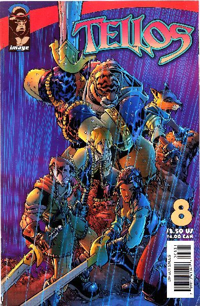 Tellos The Sleeping Giant |  Issue#8B | Year:2000 | Series: Tellos | Pub: Image Comics | Ramos Variant Cover