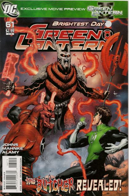 Green Lantern, Vol. 4 Brightest Day - Seeing Red |  Issue#61A | Year:2010 | Series: Green Lantern | Pub: DC Comics | Gary Frank Regular