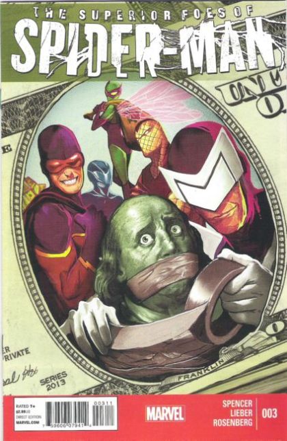 The Superior Foes of Spider-Man A New Sherriff In Town |  Issue#3A | Year:2013 | Series: Spider-Man | Pub: Marvel Comics | Regular Michael del Mundo Cover