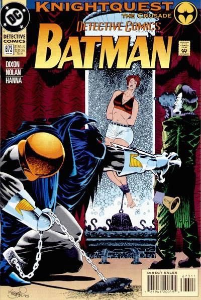 Detective Comics, Vol. 1 Knightquest: The Crusade - Losing the Light |  Issue#673A | Year:1994 | Series: Detective Comics | Pub: DC Comics |
