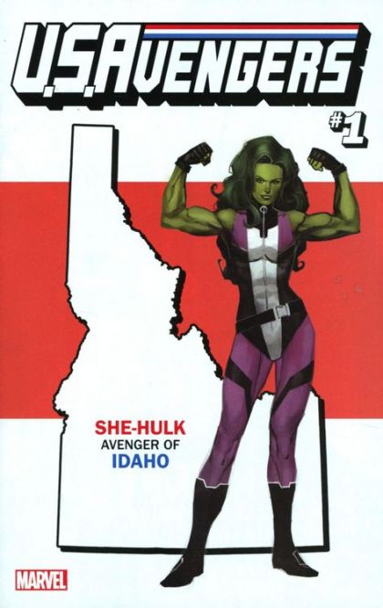 U.S.Avengers $kullocracy |  Issue#1V | Year:2017 | Series:  | Pub: Marvel Comics | Rod Reis Idaho State Variant