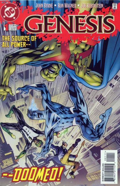 Genesis Genesis - Resonance |  Issue#1 | Year:1997 | Series: Genesis | Pub: DC Comics | Direct Edition