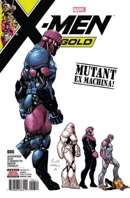 X-Men: Gold, Vol. 2 Techno Superior |  Issue#6 | Year:2017 | Series: X-Men | Pub: Marvel Comics