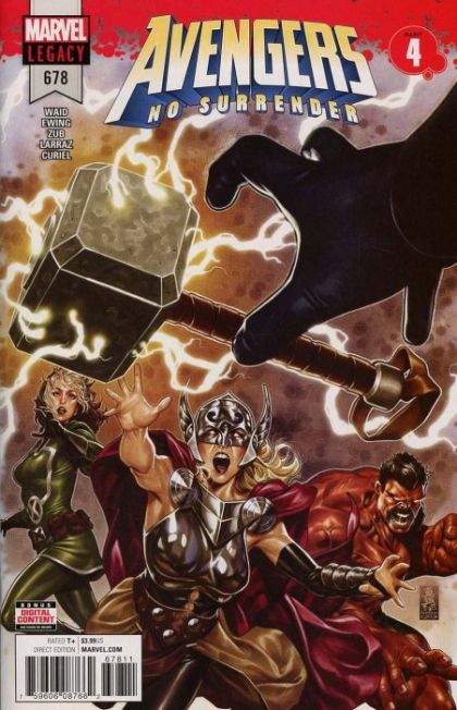 Avengers, Vol. 7 No Surrender, Part Four |  Issue#678A | Year:2018 | Series: Avengers | Pub: Marvel Comics | Mark Brooks Regular Cover