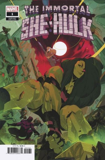 The Immortal She-Hulk The Three Deaths Of Jennifer Walters |  Issue#1C | Year:2020 | Series:  | Pub: Marvel Comics | Variant Simone Di Meo Empyre Cover