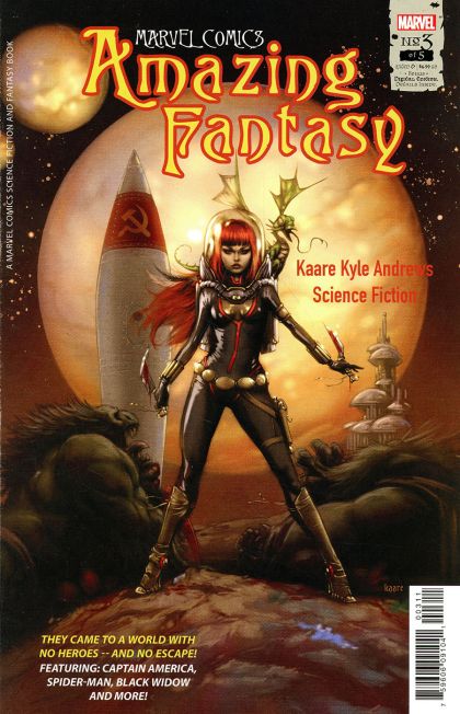 Amazing Fantasy, Vol. 3 Choices |  Issue#3A | Year:2021 | Series:  | Pub: Marvel Comics | Kaare Andrews Regular Cover