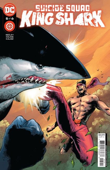 Suicide Squad: King Shark Tea Time |  Issue#5A | Year:2022 | Series: Suicide Squad | Pub: DC Comics | Trevor Hairsine Regular